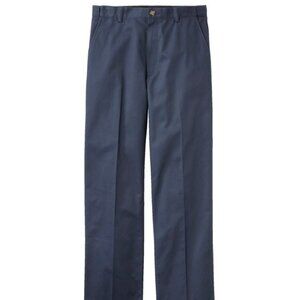 LL Bean Men's Wrinkle-Free Double L® Chinos, Hidden Comfort, Navy 36x29